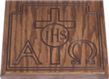 Alpha and Omega Bible Stand