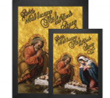 Nativity with Reaching Jesus Poster