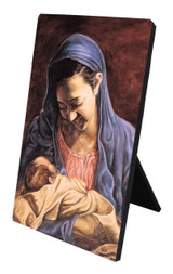 Madonna And Child Desk Plaque