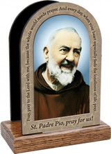 St. Padre Pio Prayer Table Organizers (Vertical)