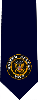 Navy Standard Tie