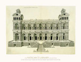 Facade du Palais Paper Print