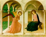 Annunciation  print by  Fra Angelico ( Price varies with size)