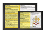 Vatican Flag Explained Poster