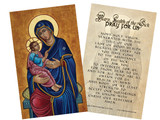 Our Lady of Good Health Holy Card