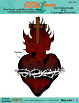 Sacred Heart Decal