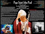 St. John Paul II Waving Explained Poster