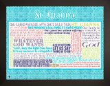 Saint Gianna Molla Quote Poster