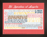 Saint Ignatius of Loyola Quote Poster