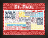 Saint Paul Quote Poster