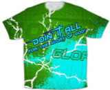 "Doing It All" Graphic Poly T Shirt