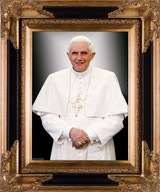 Pope Benedict Formal - Museum Framed Canvas