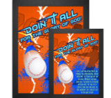 "Doing It All" Baseball Poster