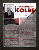 Saint Maximilian Kolbe Explained Poster