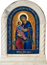 Our Lady of Good Health Prayer Desk Shrine