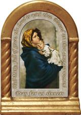 Madonna of the Streets Prayer Desk Shrine