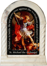 St. Michael the Archangel Prayer Desk Shrine