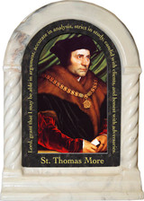 St. Thomas More Prayer Desk Shrine