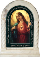 Sacred Heart of Jesus Prayer Desk Shrine