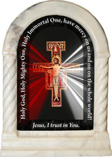 San Damiano Divine Mercy Prayer Desk Shrine