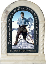 St. Pier Giorgio Prayer Desk Shrine