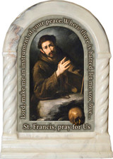 St. Francis of Assisi Prayer Desk Shrine
