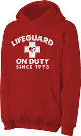 Lifeguard on Duty Since 1973 Hoodie