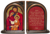 Holy Family Icon Bookends