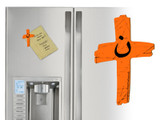 Orange Cross Project Martyr Solidarity Magnet