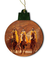 Journey of the Magi by James Tissot Wood Ornament