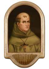 St. Junipero Serra Holy Water Font