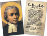 Jean Baptiste de la Salle Holy Cards