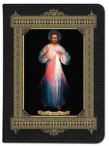 Personalized Catholic Bible with Divine Mercy Vilnius Original Cover - Black RSVCE