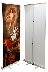 Resurrection of Christ by Coypel Banner Stand