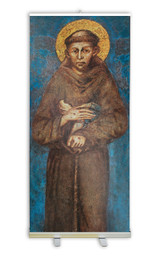 St. Francis Banner Stand