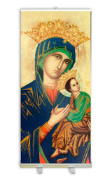 Mother of Perpetual Help Banner Stand
