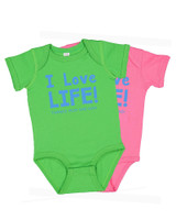 I Love Life! Baby Onesie