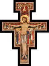 San Damiano Oversized Wall Plaque Cross