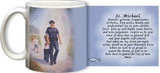 The Protector: Police Guardian Angel Mug with Prayer to St. Michael