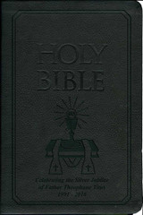 Laser Embossed Catholic Bible with Priest Cover - Black NABRE