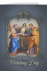 St. Joseph & Mary Wedding Greeting Card