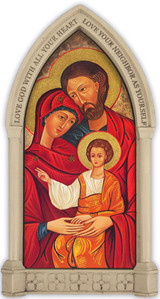 Holy Family Icon Home Doorpost Blessing