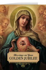 Immaculate Heart Golden Jubilee Greeting Cards