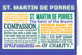 Saint Martin de Porres Quote Cards - Bundle of 6