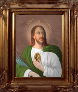 Saint Jude - Gold Museum Framed Canvas