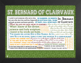 Saint Bernard of Clairvaux Quote Poster