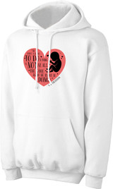 To Do a Thing Pro-Life Hoodie Colored