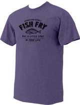 Fish Fry Put A Little Lent Heather T-Shirt Personalized