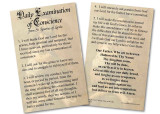 Examination of Conscience Holy Card