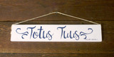 "Let Your Words Teach" St. Anthony of Padua Quote Plaque